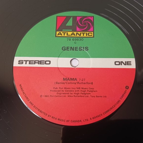 Genesis - Mama vinyl record, 1983 original record, first pressing - Picture 10 of 11